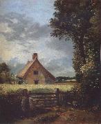 John Constable, A cottage in a cornfield